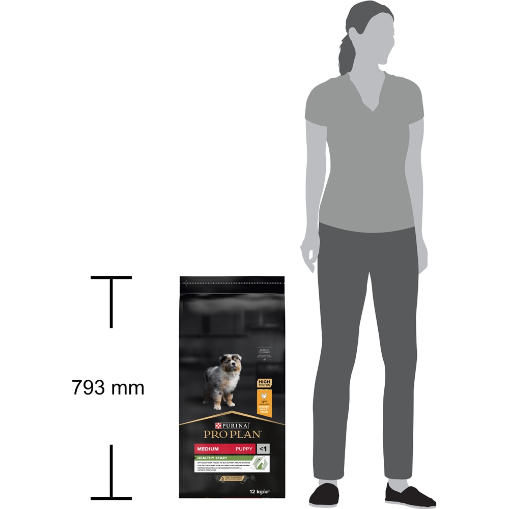 Hrana uscata pentru caini PURINA PRO PLAN Healthy Start, Junior, Pui, 12 kg