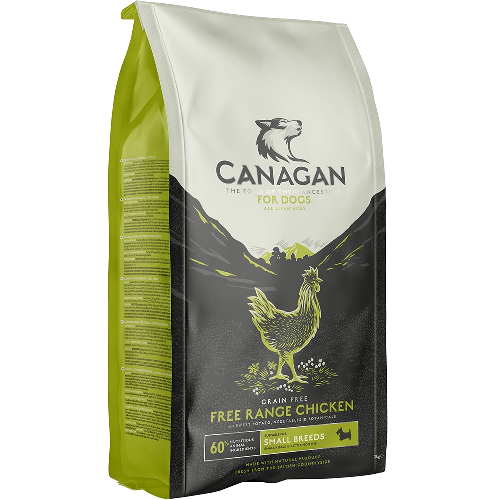 Hrana uscata pentru caini CANAGAN Grain Free, Adult, Pui, 6 kg