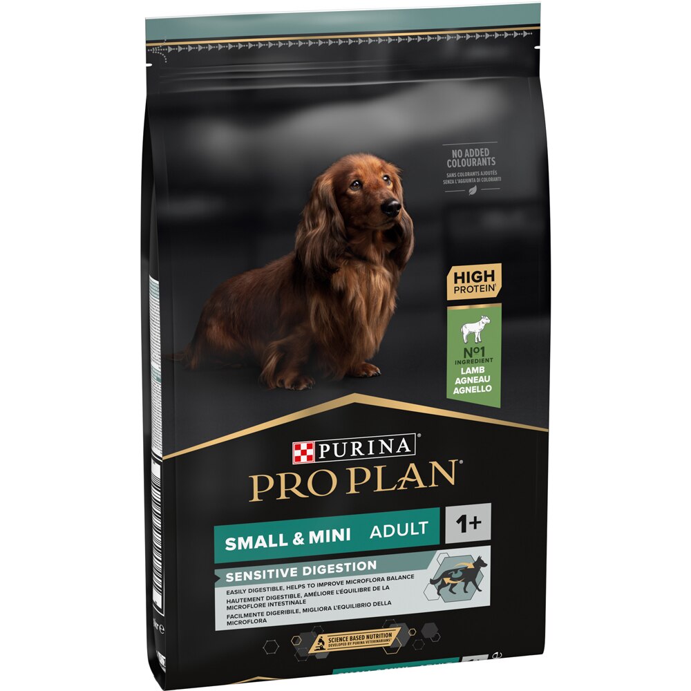 Hrana uscata pentru caini PURINA PRO PLAN Sensitive Digestion Small & Mini, Adult, Miel, 7 kg
