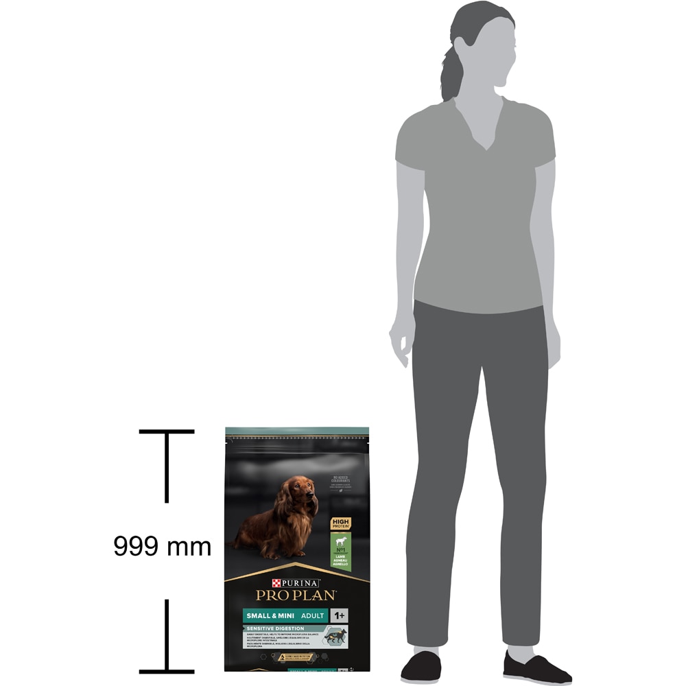 Hrana uscata pentru caini PURINA PRO PLAN Sensitive Digestion Small & Mini, Adult, Miel, 7 kg