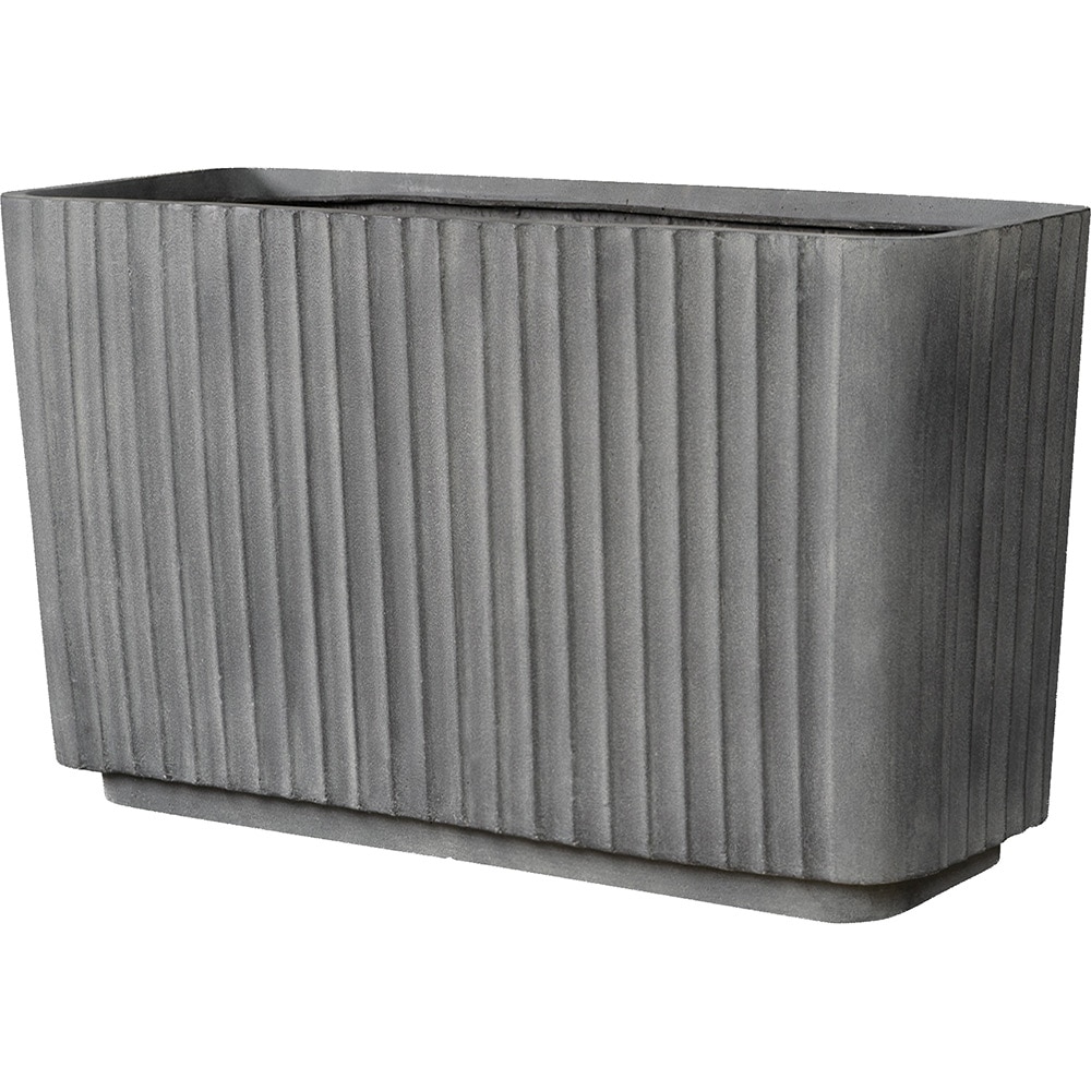 Jardiniera DEROMA Alta Link, D95 cm, fibre sintetice, antracit