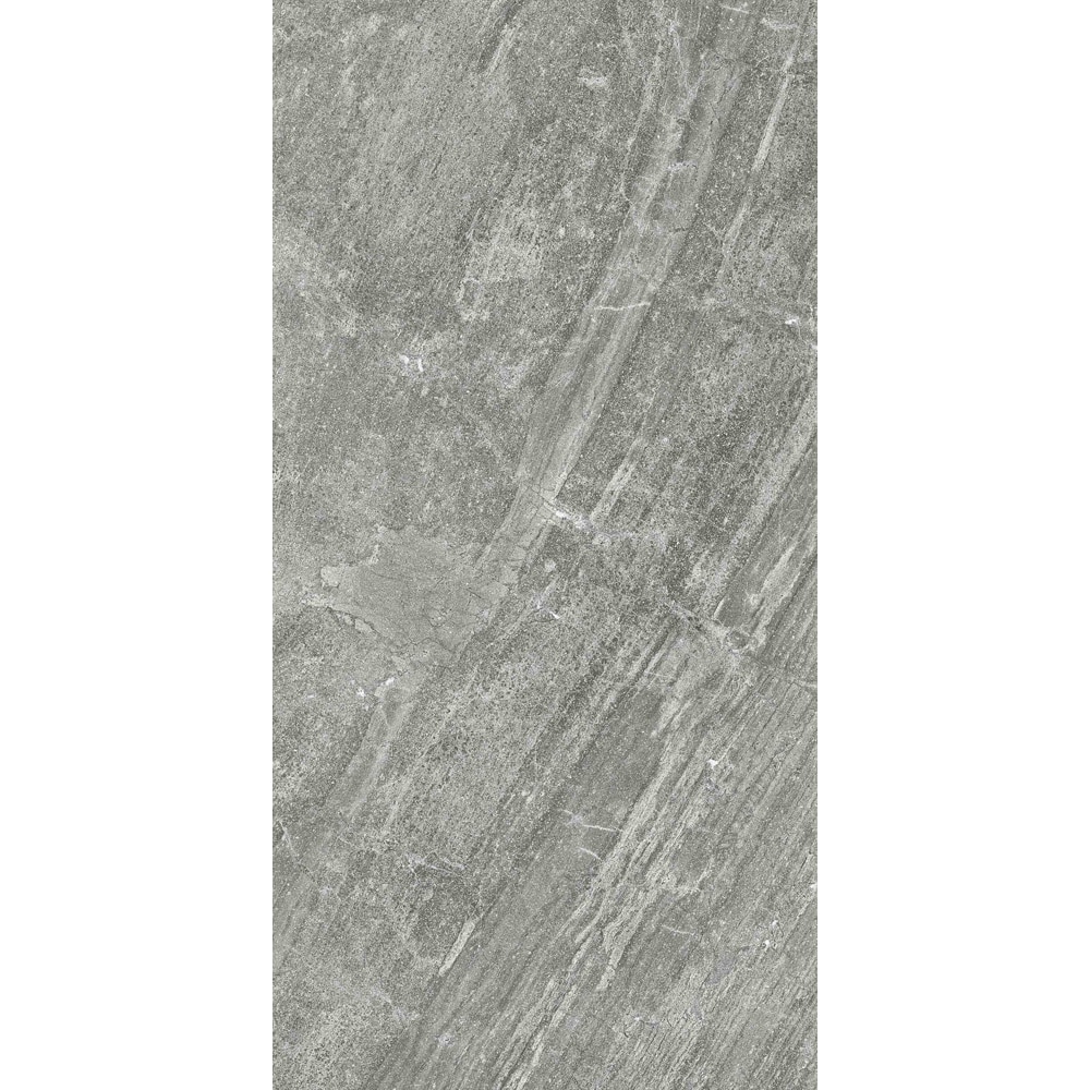 Gresie interior/exterior Hardrock, gri, portelanata, 60 x 120 cm, 1.44 mp/cutie, PEI 2