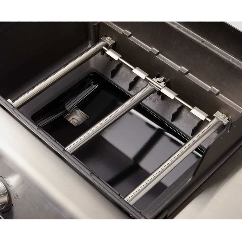 Gratar pe gaz WEBER Spirit E315, 2745cm2, negru