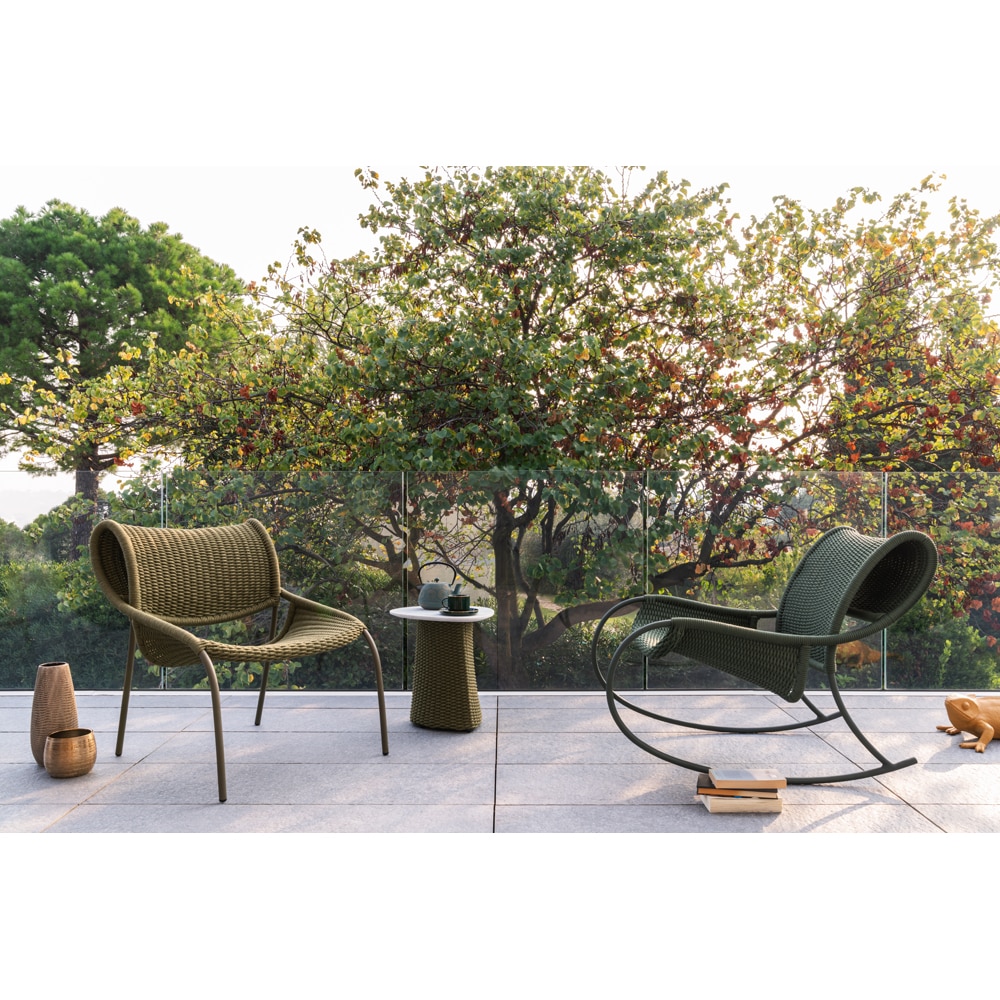 Scaun relaxare LIVINTWIST Apsaras, 66 x 81.5 x 87.5 cm, verde deschis