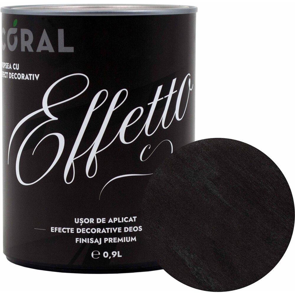 Vopsea decorativa CORAL Effetto, Capitolino, 0.9L