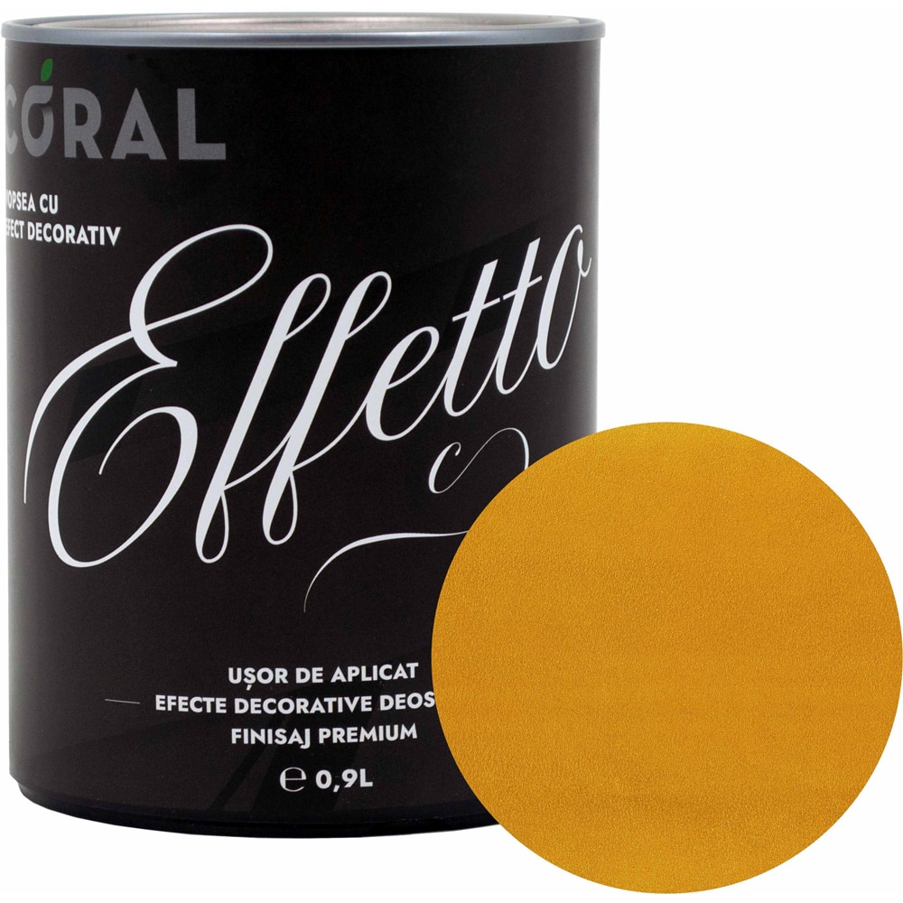 Vopsea decorativa CORAL Effetto, Viminale, 0.9L