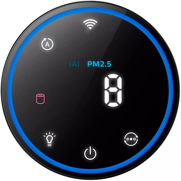 Purificator aer PHILIPS AC1715/11, 4 trepte viteza, Hepa, gri inchis