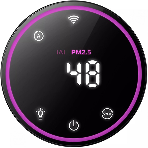 Purificator aer PHILIPS AC1715/11, 4 trepte viteza, Hepa, gri inchis