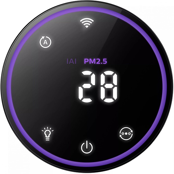 Purificator aer PHILIPS AC1715/11, 4 trepte viteza, Hepa, gri inchis