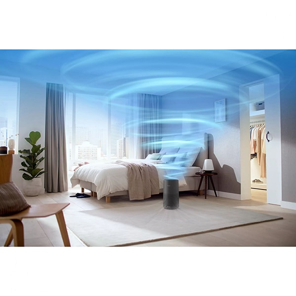 Purificator aer PHILIPS AC1715/11, 4 trepte viteza, Hepa, gri inchis