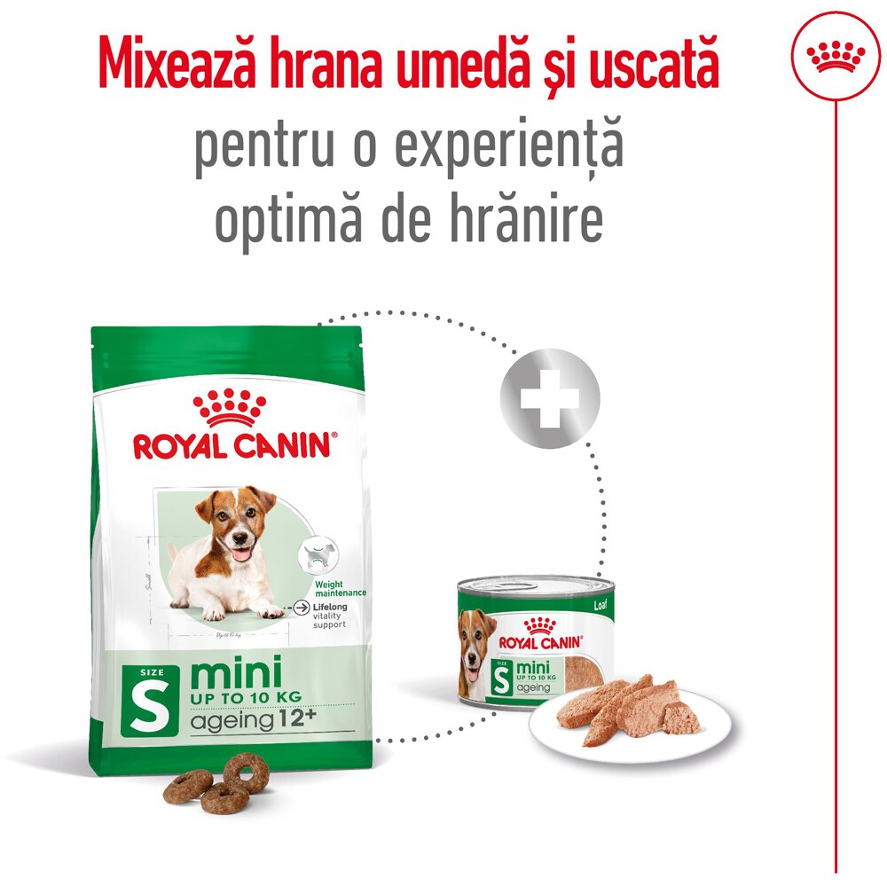 Hrana uscata pentru caini ROYAL CANIN SHN Mini Ageing 12+, Senior, 1.5 kg