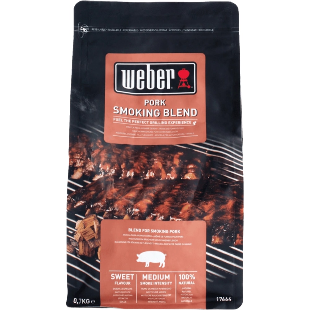 Aschii de afumare WEBER, porc, 700g