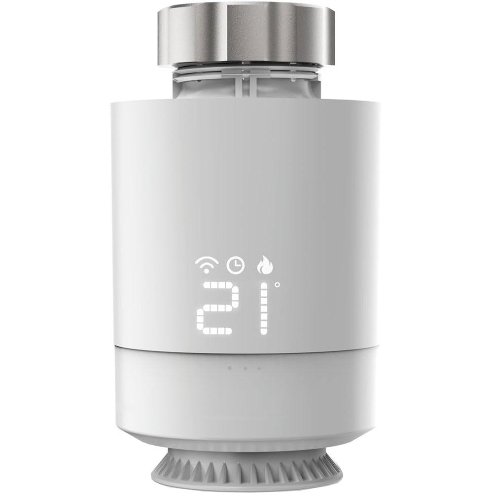 Set control incalzire HAMA 176662, 2 termostate, unitate de control, Wi-Fi, alb