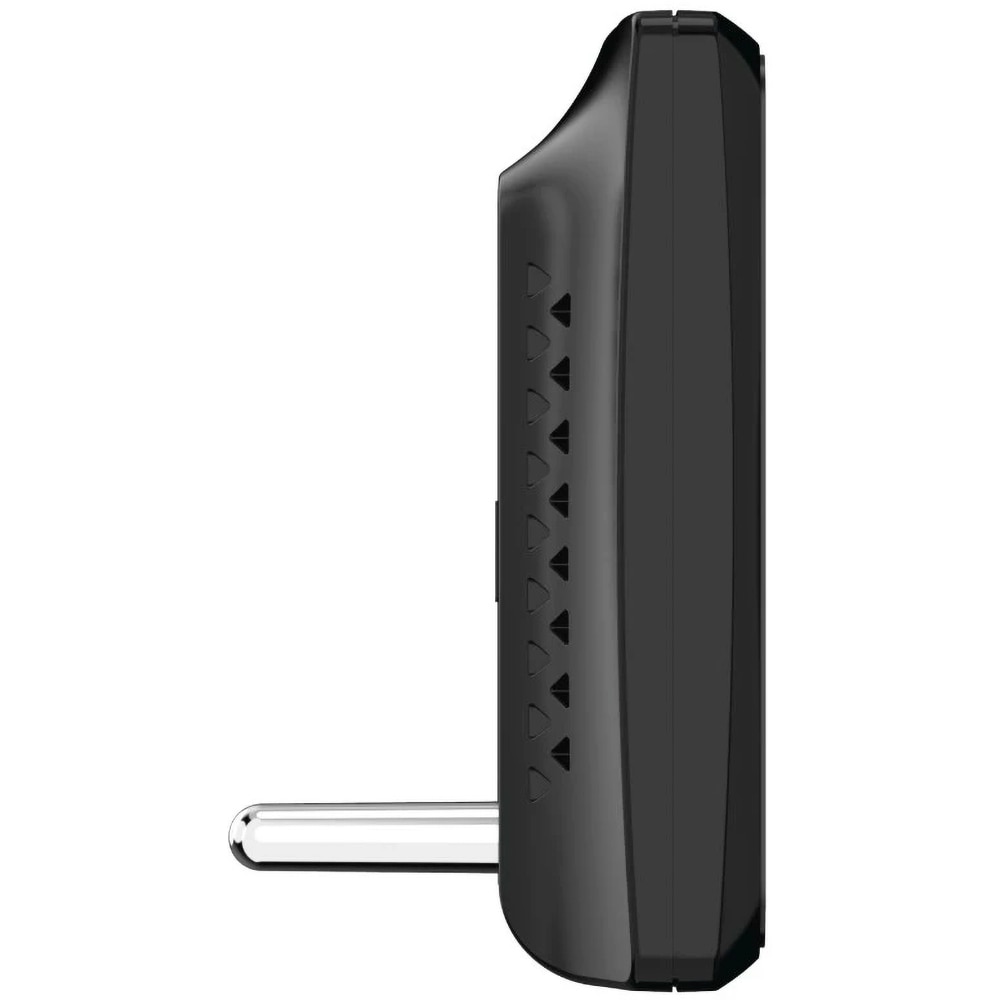 Statie meteo HAMA Touch 186314, Termometru, Higrometru, Ceas, Calendar, negru