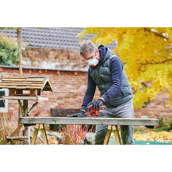 Slefuitor cu vibratii EINHELL TC-OS 18/187 Li Solo, 18V, foaie 237 x 94 mm, fara acumulator