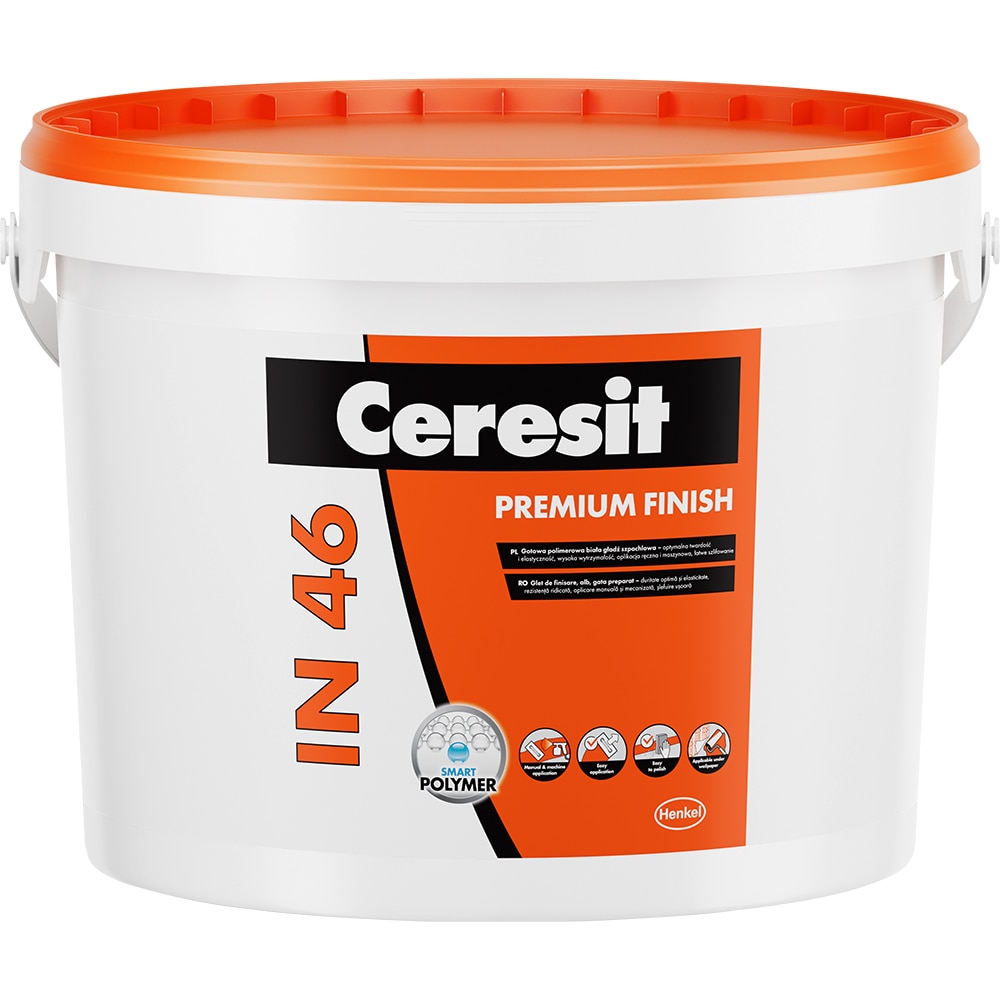 Glet de finisare CERESIT IN 46, 15 Kg