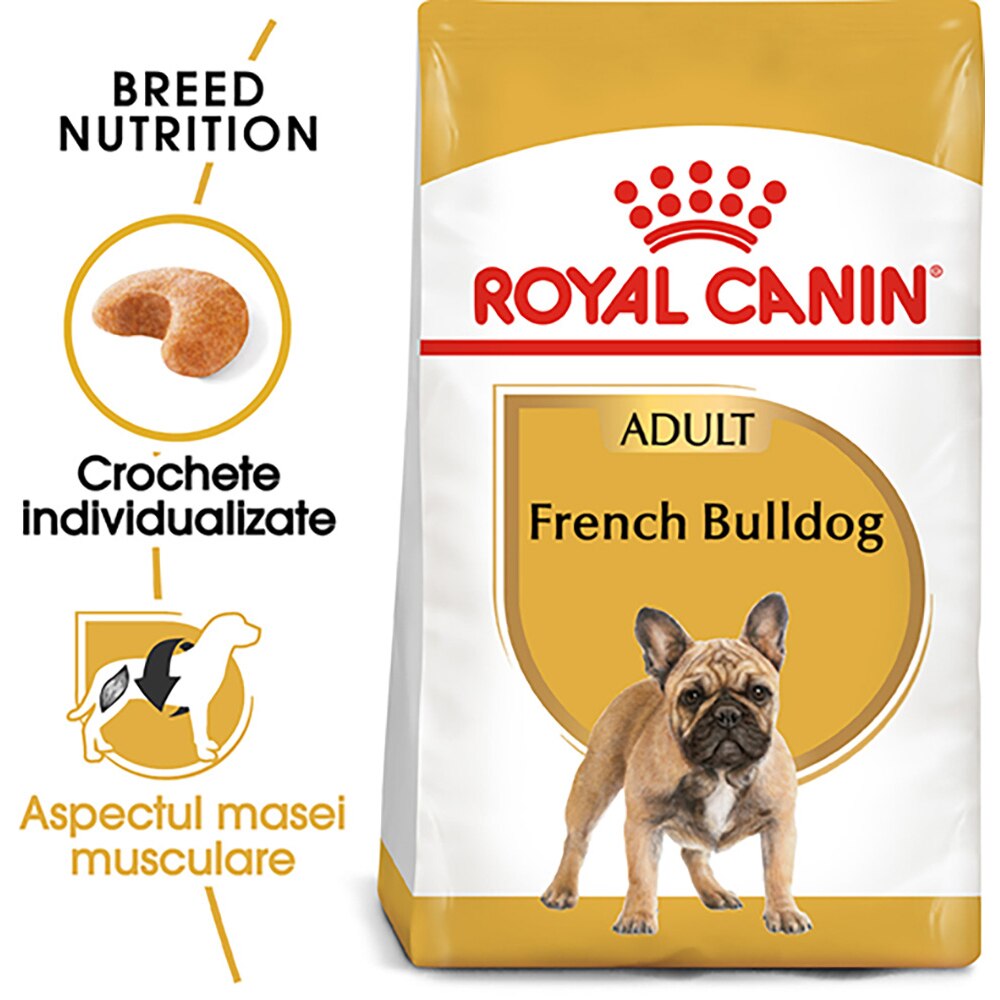 Hrana uscata pentru caini ROYAL CANIN BHN French Bulldog, Adult, Porc, 3 kg