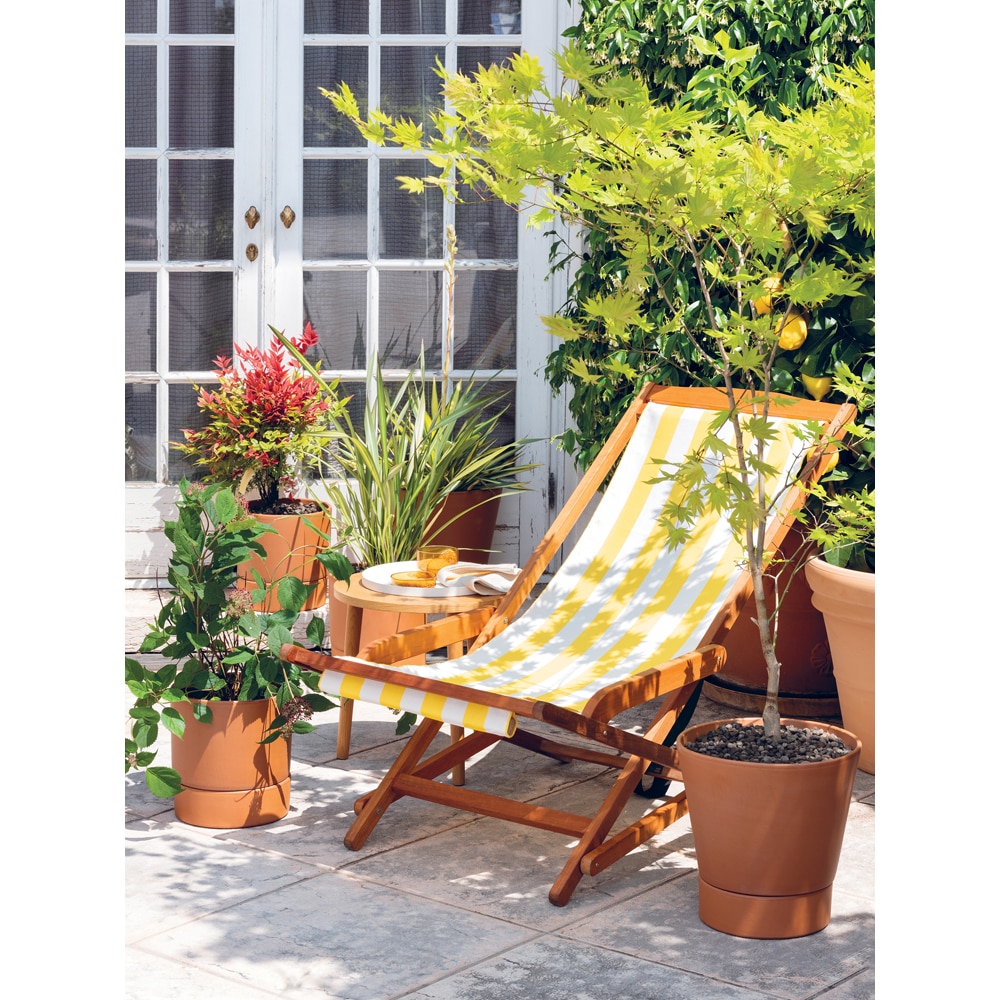 Ghiveci DEROMA Ciotola, D25 cm, maro