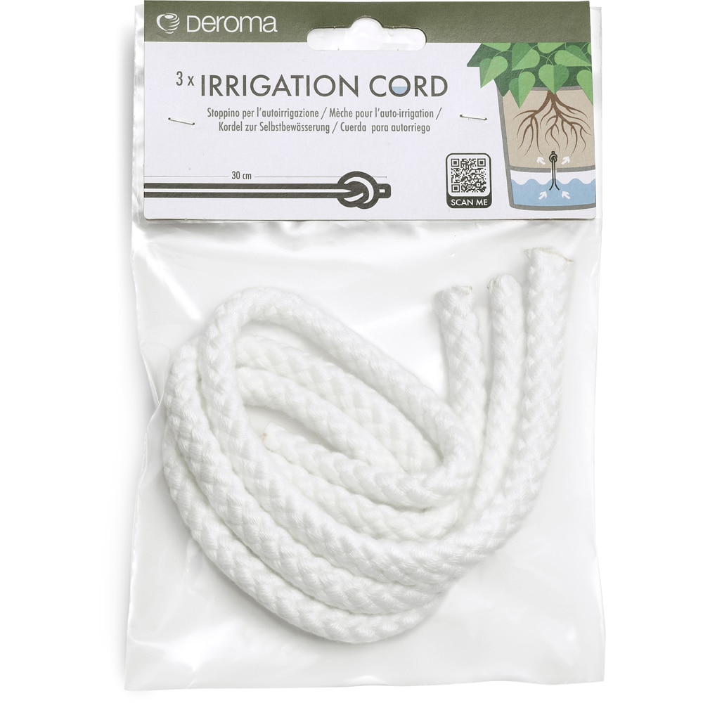 Fitil Autoudabil DEROMA, D30 cm, alb, 3 buc
