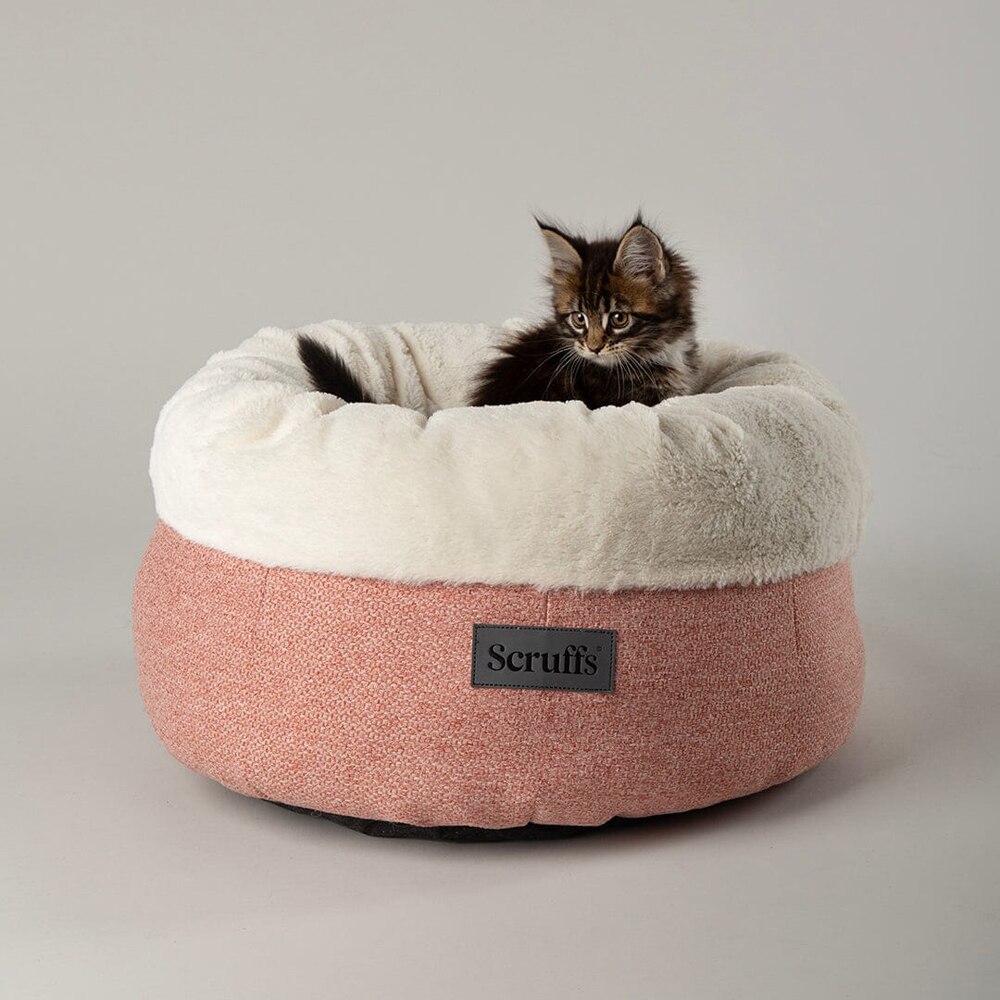 Culcus pentru pisici SCRUFFS Cosy, 45 x 45 x 30 cm, multicolor