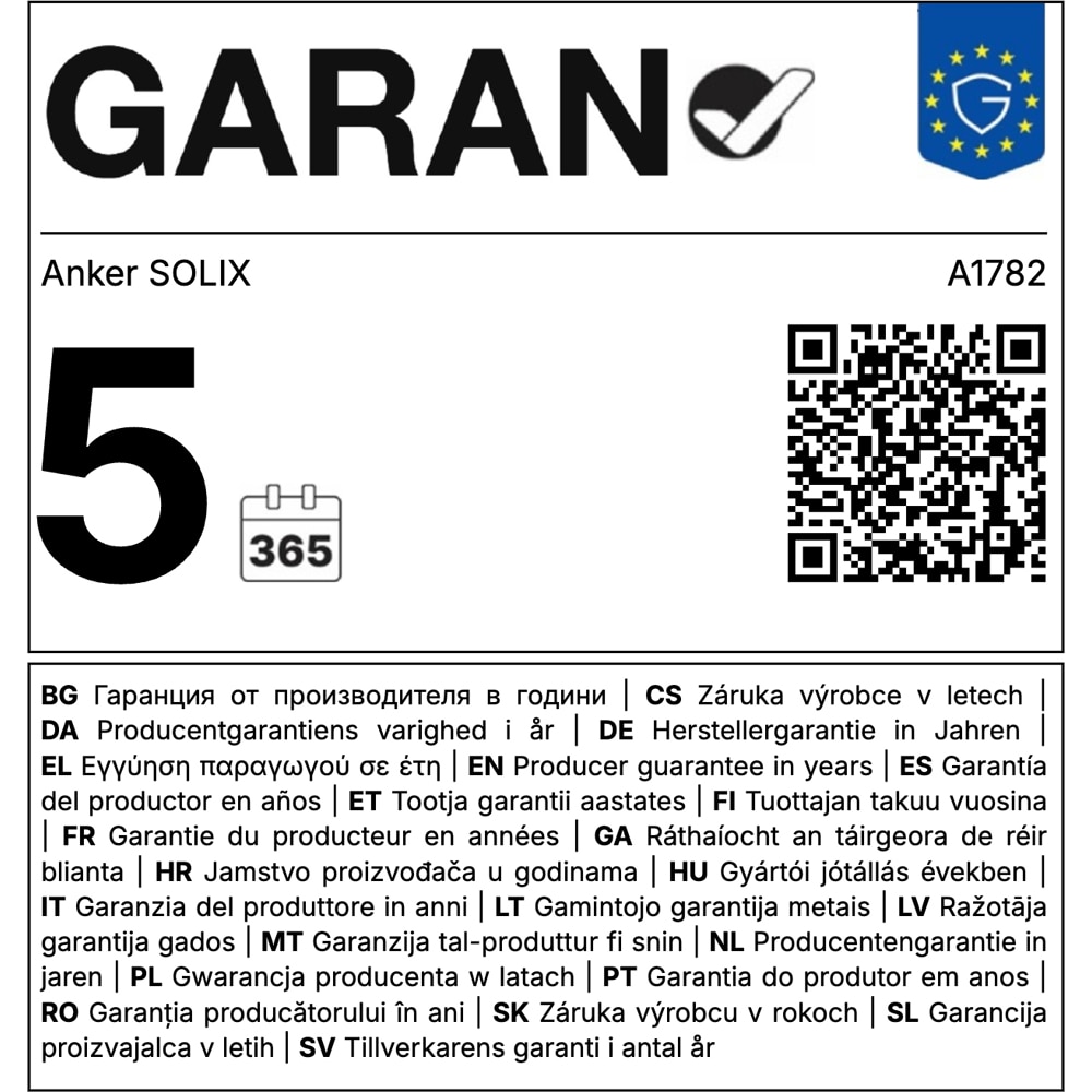 Statie de incarcare ANKER Solix F3000, 3072Wh, 3600W, negru