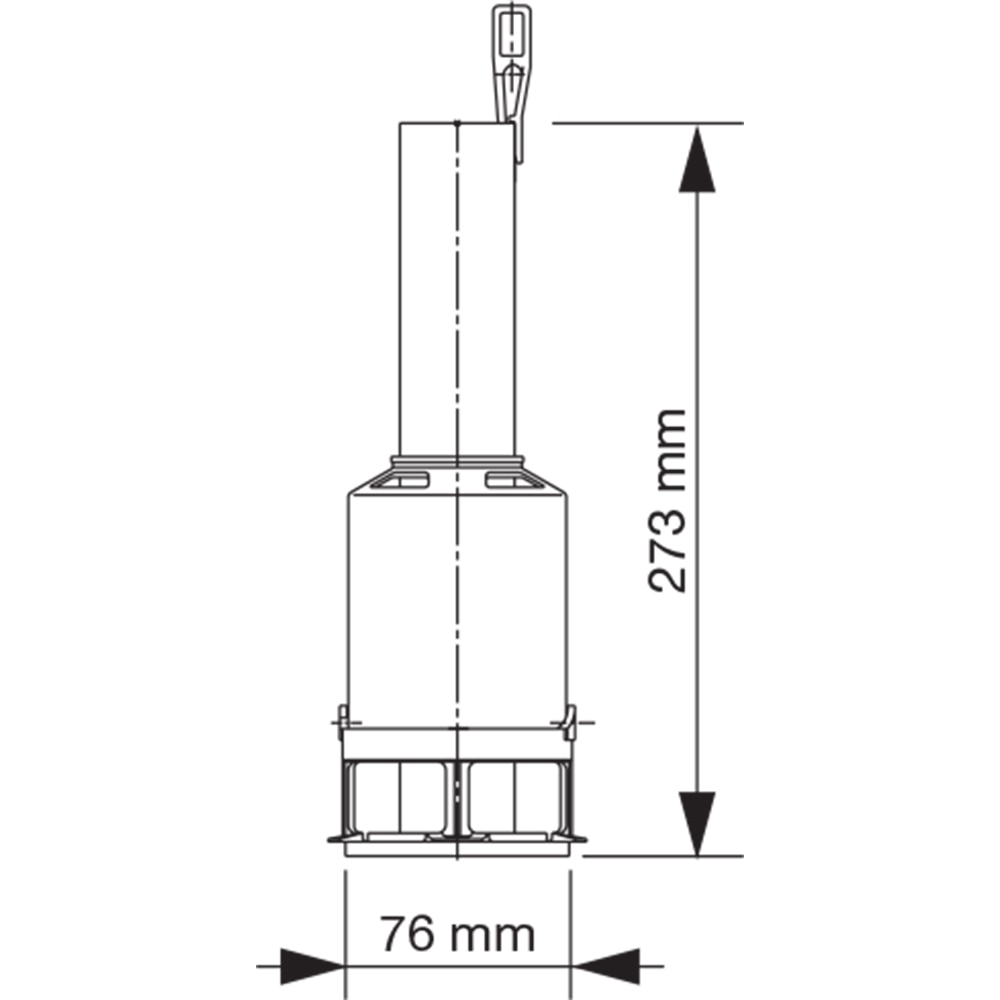 Mecanism de golire WC FLUIDMASTER 195256, start-stop