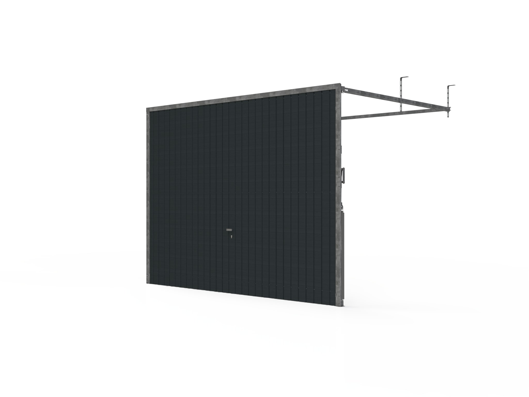 Usa garaj Manuala, Basculanta, Gri, 300 x 212.5  Maguisa