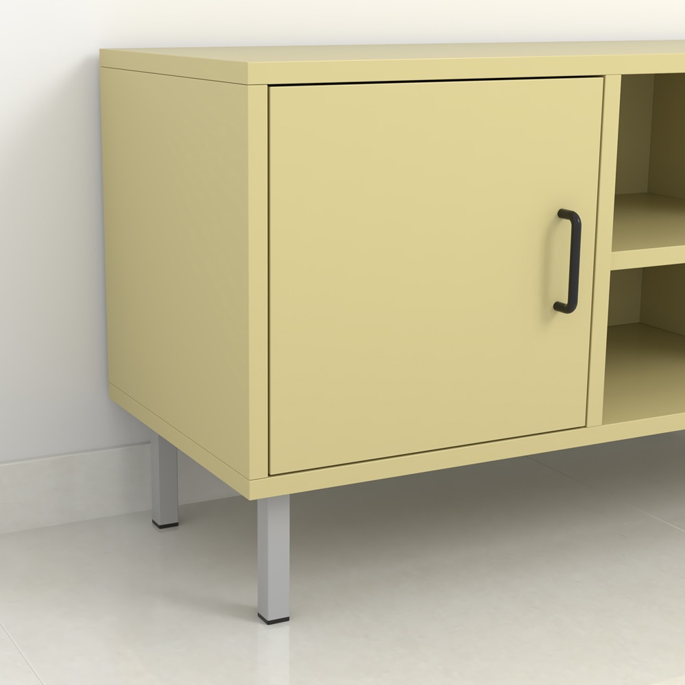 Picior mobila 400, otel, 15 cm, gri