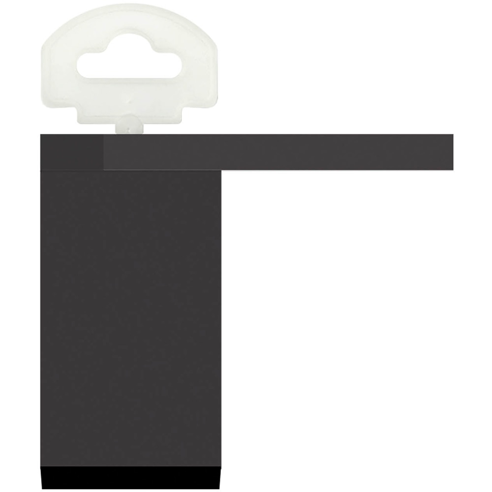 Picior mobila 972, ABS, 6 cm, negru