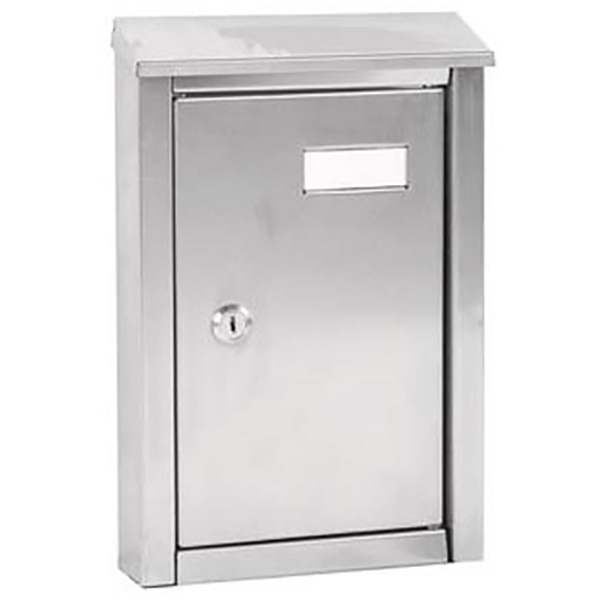 Cutie postala, exterior, 320 x 220 x 75 mm, inox satinat 