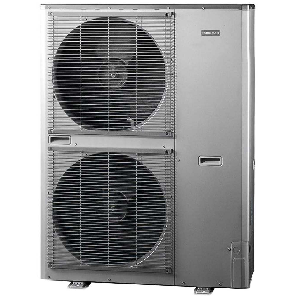 Pachet pompa de caldura aer-apa NIBE Split AMS 10-16 + HY300, 18 kW, Wi-Fi, controller smart SMO S40, kit scurgere condens