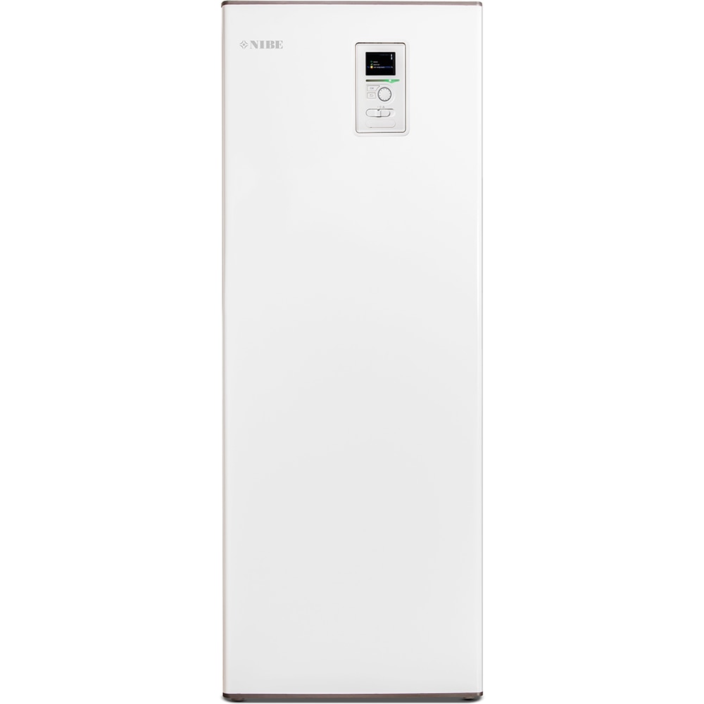 Pachet pompa de caldura aer-apa NIBE Split AMS 20-6 + BA-SVM 20-200/6E, 8 kW, Wi-Fi, kit scurgere condens