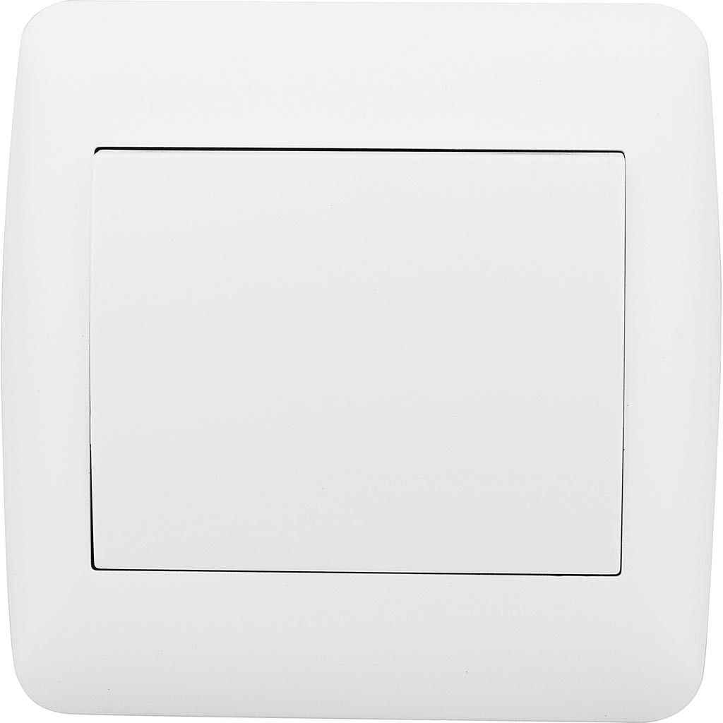 Intrerupator 1 modul, 10 A, 250 V, alb, plastic  Bodner