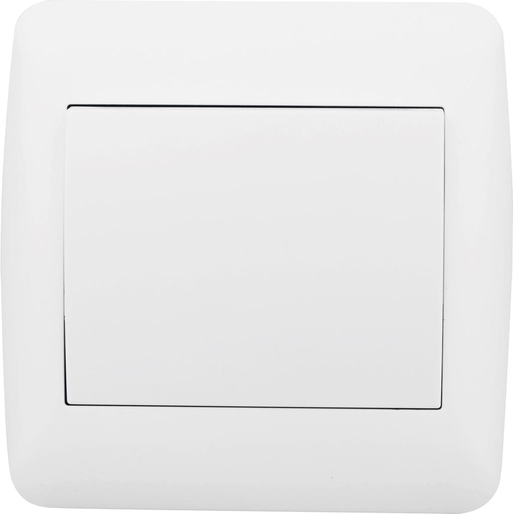 Buton sonerie 1 modul, 10 A, 250 V, alb  Bodner