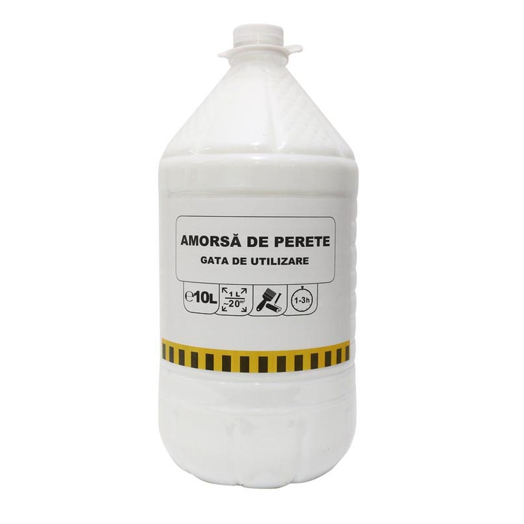 Amorsa pentru perete interior, alb, 10 L