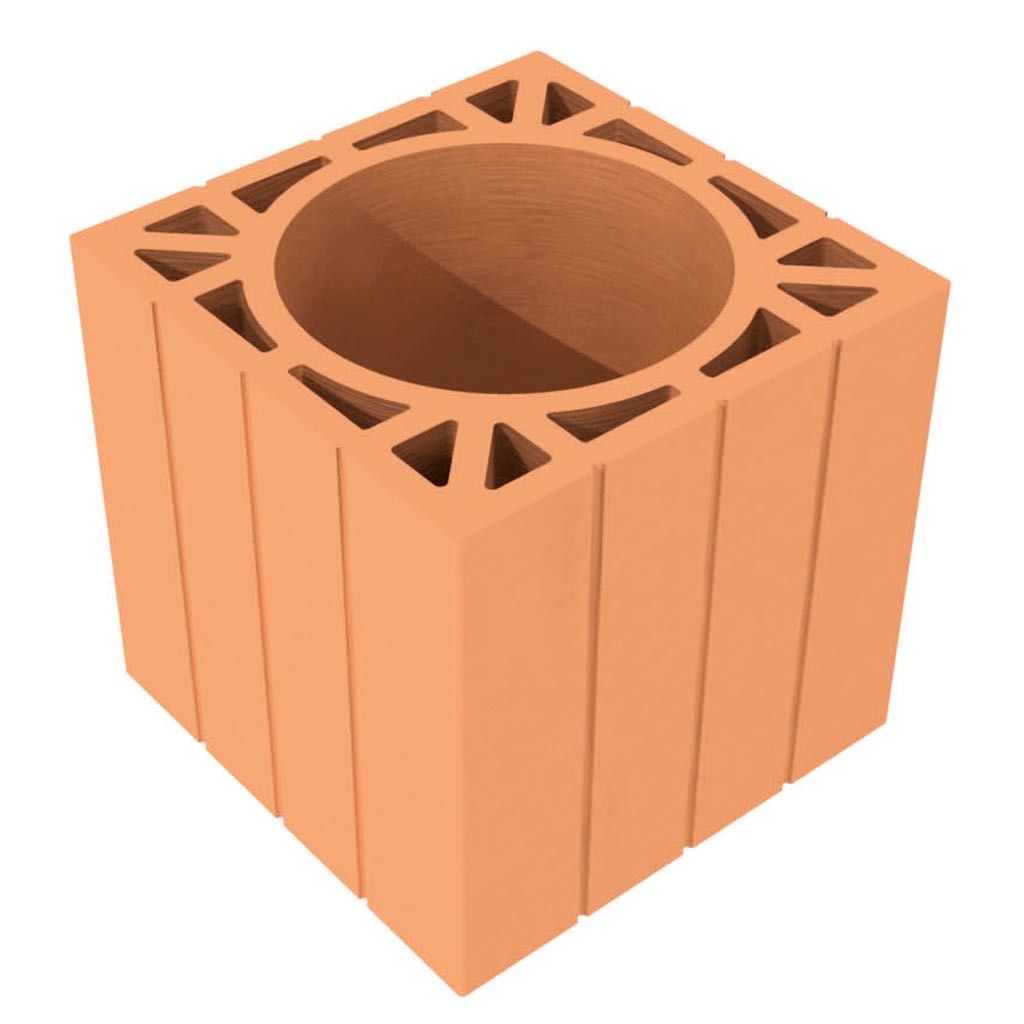 Caramida 24 x 24 x 23.8 cm, 3.33 buc/m2  Bikston CVD170