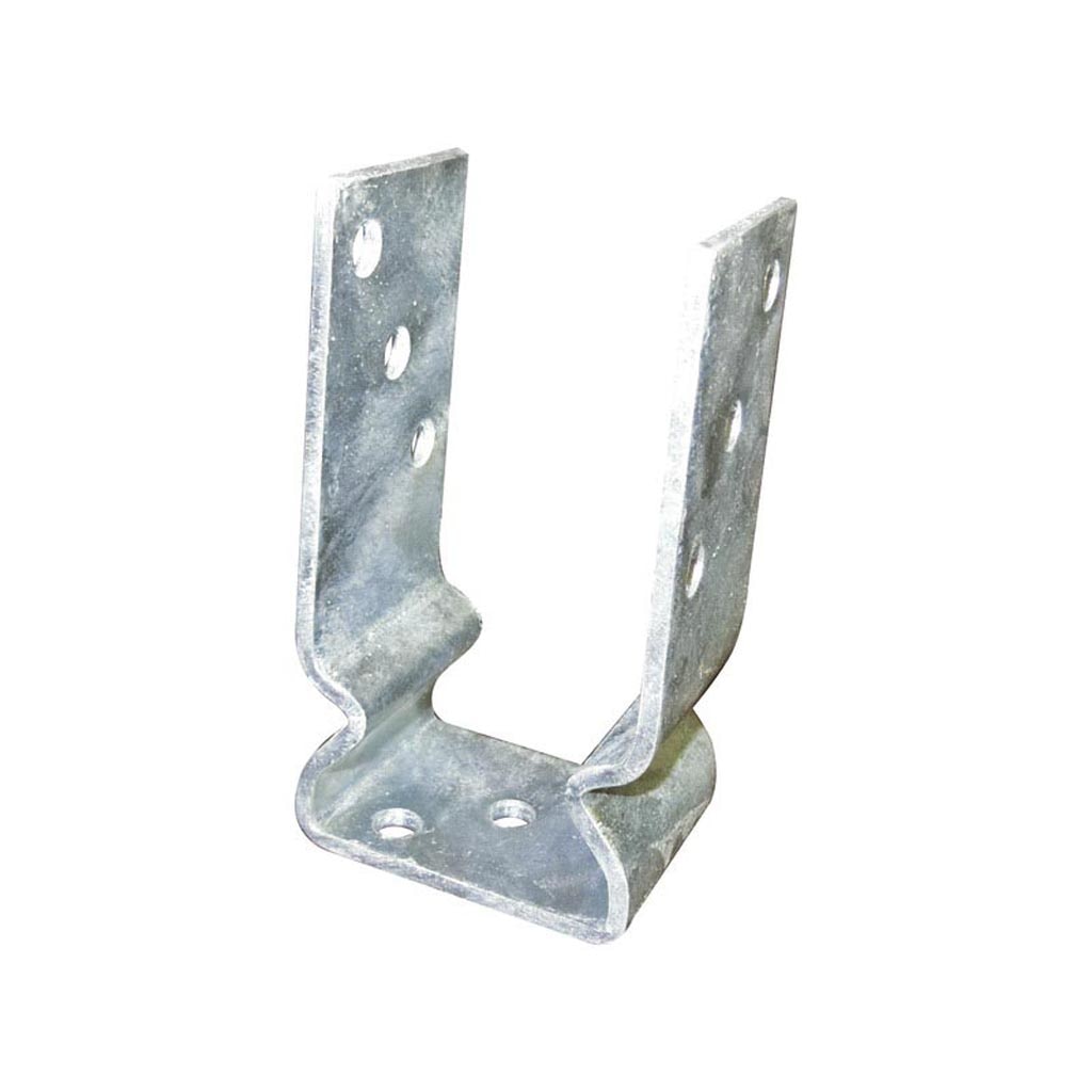 Suport tip U, 81 x 150 x 100 x 60 mm, zincat alb