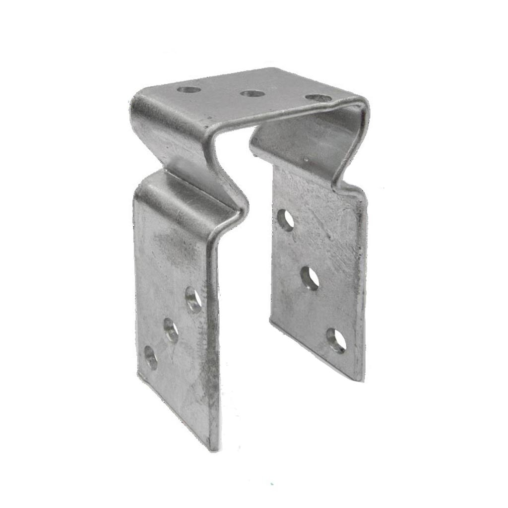 Suport tip U, 101 x 150 x 100 x 60 mm, zincat alb