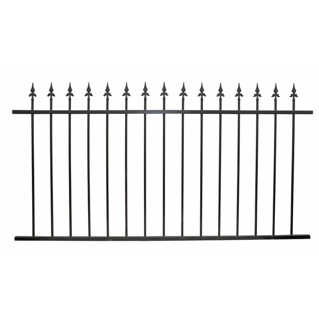 Panou gard universal, negru, L 200 x H 105 cm