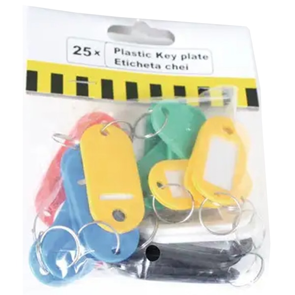 Set etichete chei SITE 100872251, 25 buc, multicolor