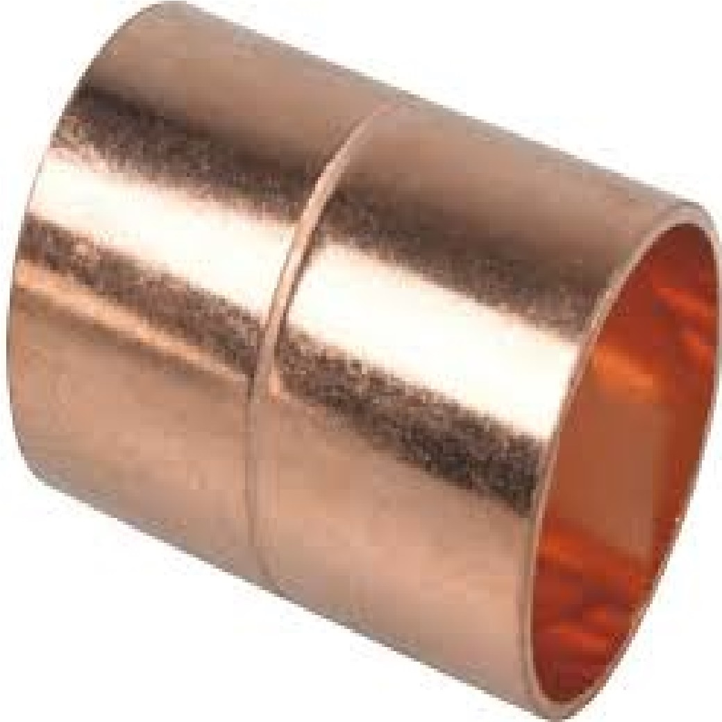 Mufa teava cupru, 15 mm, filet interior-interior, set 10 bucati