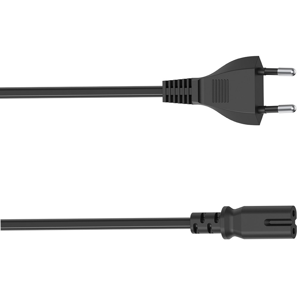 Cablu de alimentare cu 2 pini HAMA 200732, 1.5m, negru