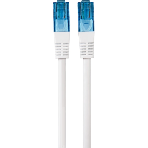 Cablu de retea UTP Cat6 HAMA 20091, 15m, alb