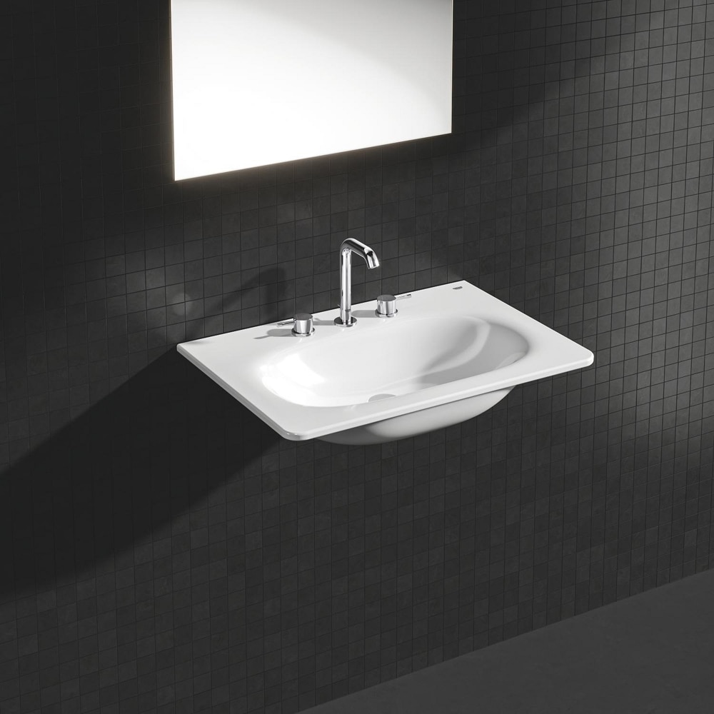 Baterie lavoar GROHE Essence 20296001, marimea M, alama, crom