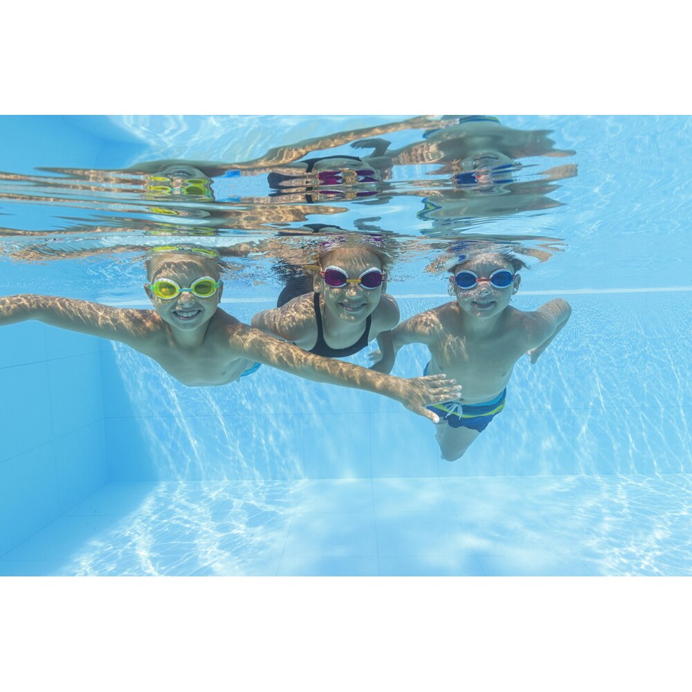 Ochelari de inot pentru copii BESTWAY Aqua Burst Essential, 7 ani+, cu strat UV, 1 buc