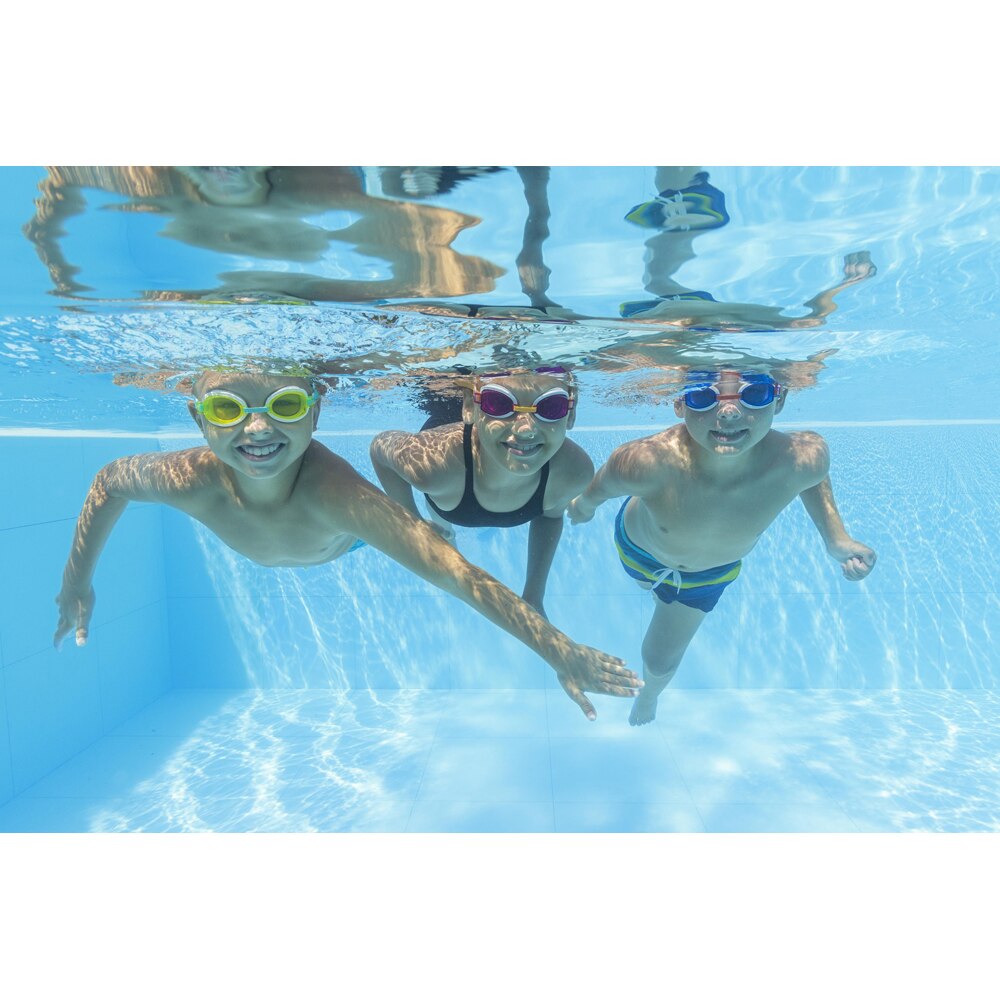 Ochelari de inot pentru copii BESTWAY Aqua Burst Essential, 7 ani+, cu strat UV, 1 buc