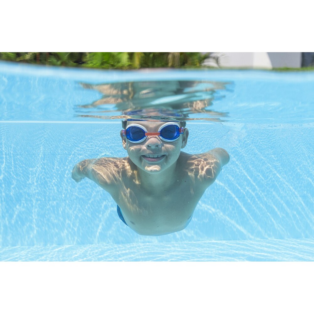 Ochelari de inot pentru copii BESTWAY Aqua Burst Essential, 7 ani+, cu strat UV, 1 buc