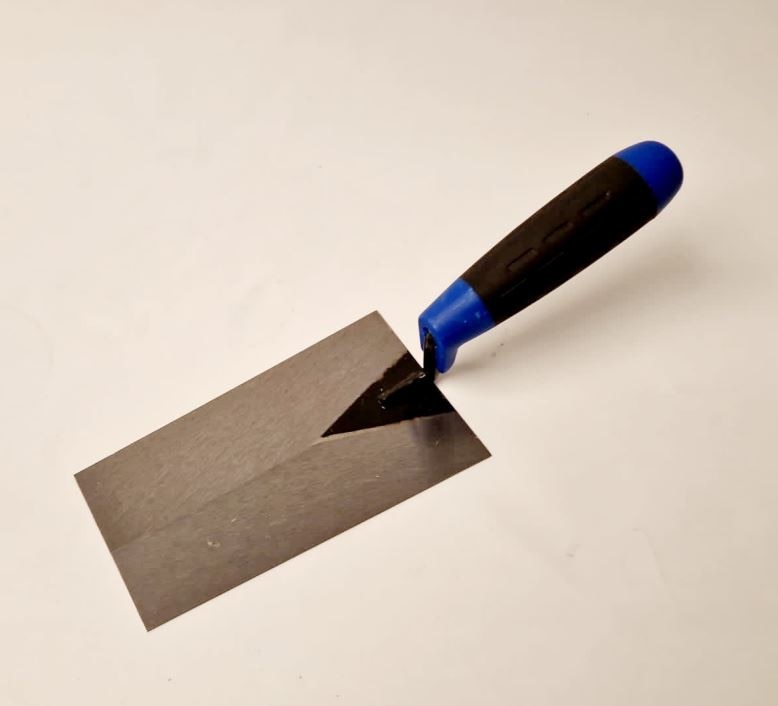 Mistrie otel, maner cauciucat, 160 mm