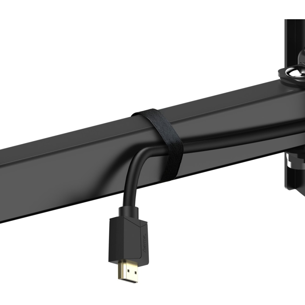 Suport TV perete HAMA 220910, reglabil, 39-75", 40kg, negru