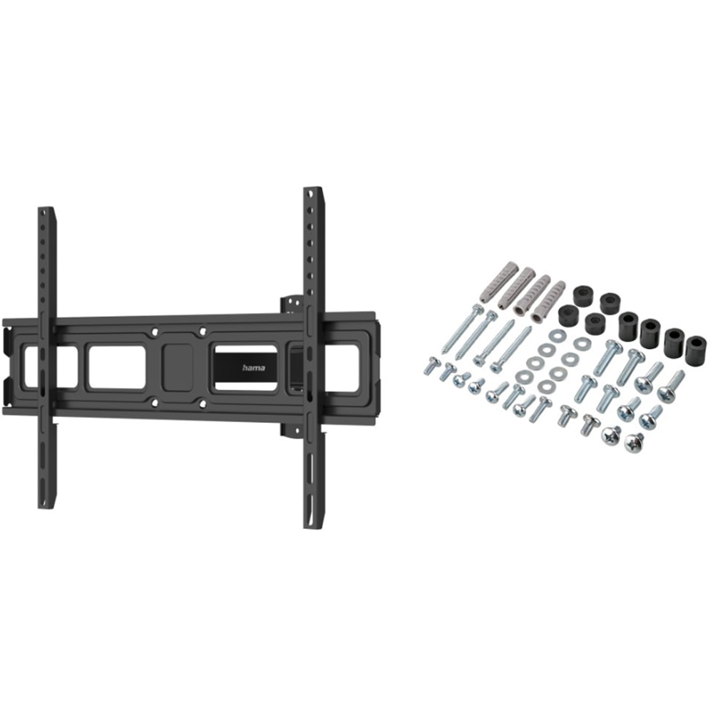 Suport TV perete HAMA 220910, reglabil, 39-75", 40kg, negru